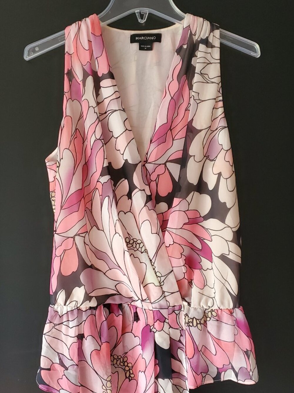 Floral Sleeveless Blouse